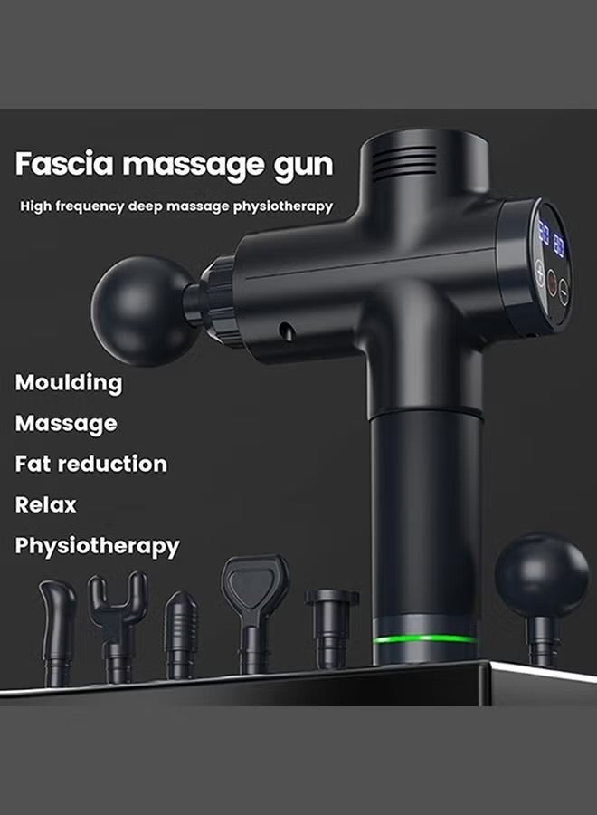 JWSISSIE Deep Tissue Portable Massage Gun 7 Massage Heads Set With Bag - Image 5